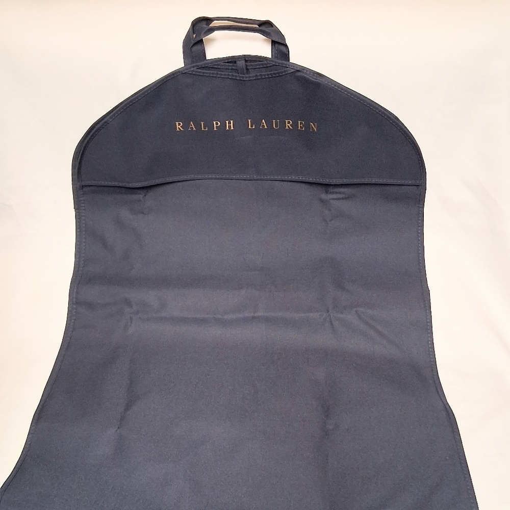 Ralph Lauren 70" Navy Blue Travel Garment Bag with Handle